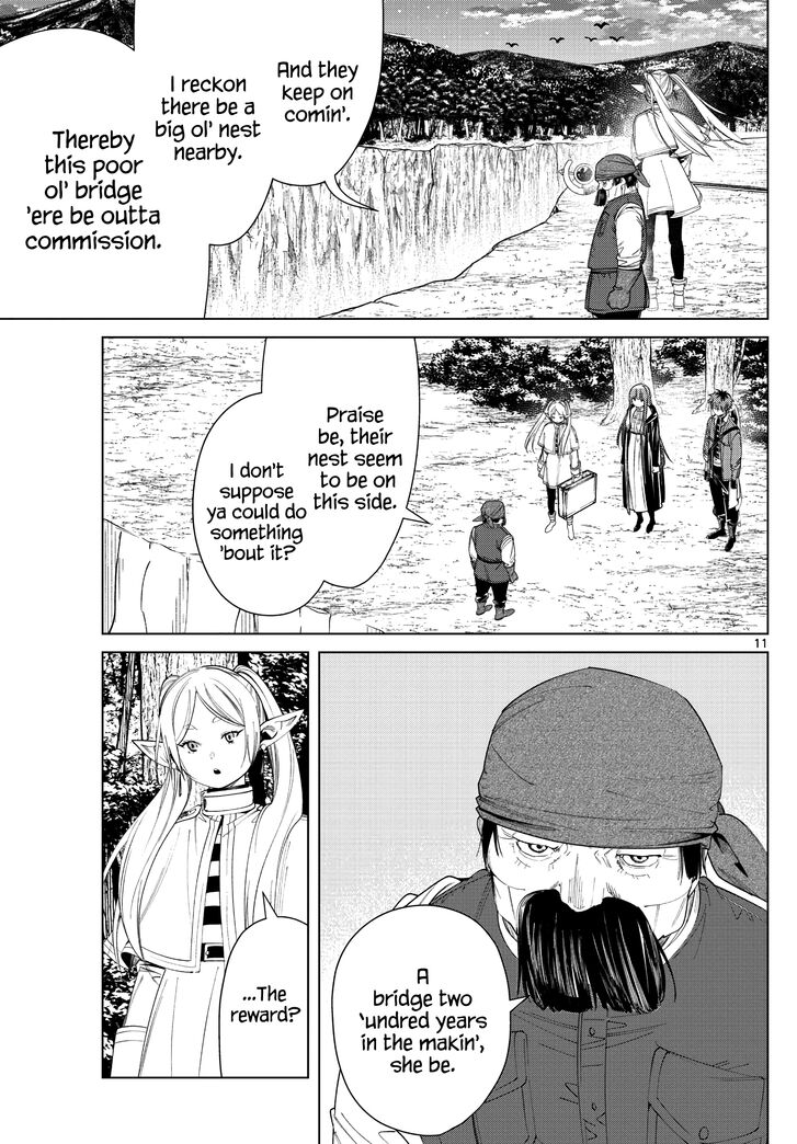 Sousou no Frieren Chapter 79 page 11 - Chapter 79: The Great Tor Canyon