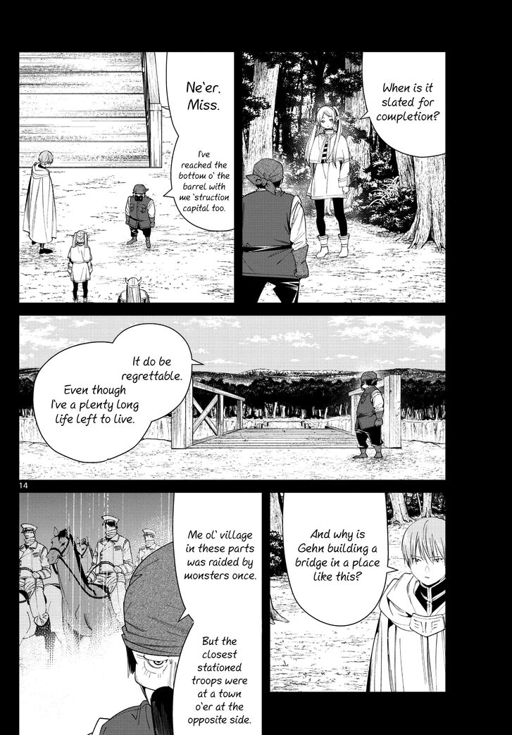 Sousou no Frieren Chapter 79 page 14 - Chapter 79: The Great Tor Canyon