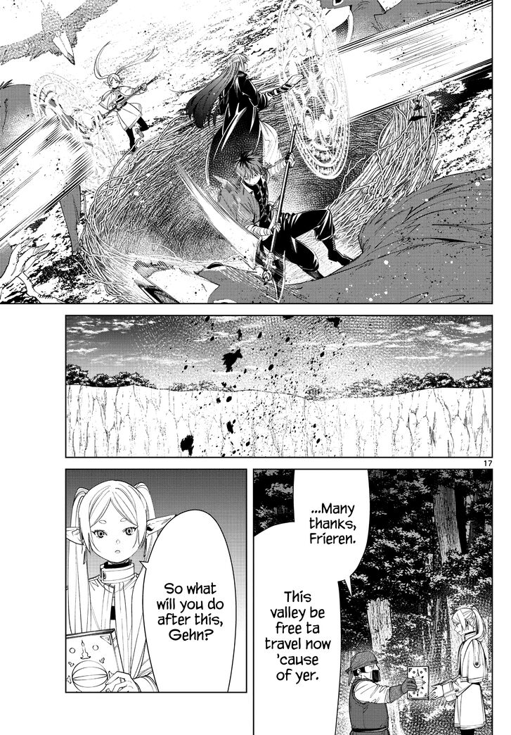 Sousou no Frieren Chapter 79 page 17 - Chapter 79: The Great Tor Canyon