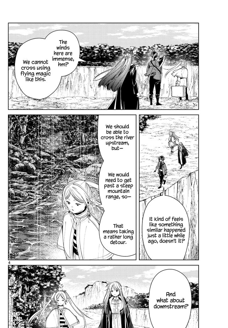 Sousou no Frieren Chapter 79 page 4 - Chapter 79: The Great Tor Canyon