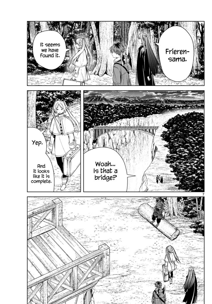 Sousou no Frieren Chapter 79 page 7 - Chapter 79: The Great Tor Canyon