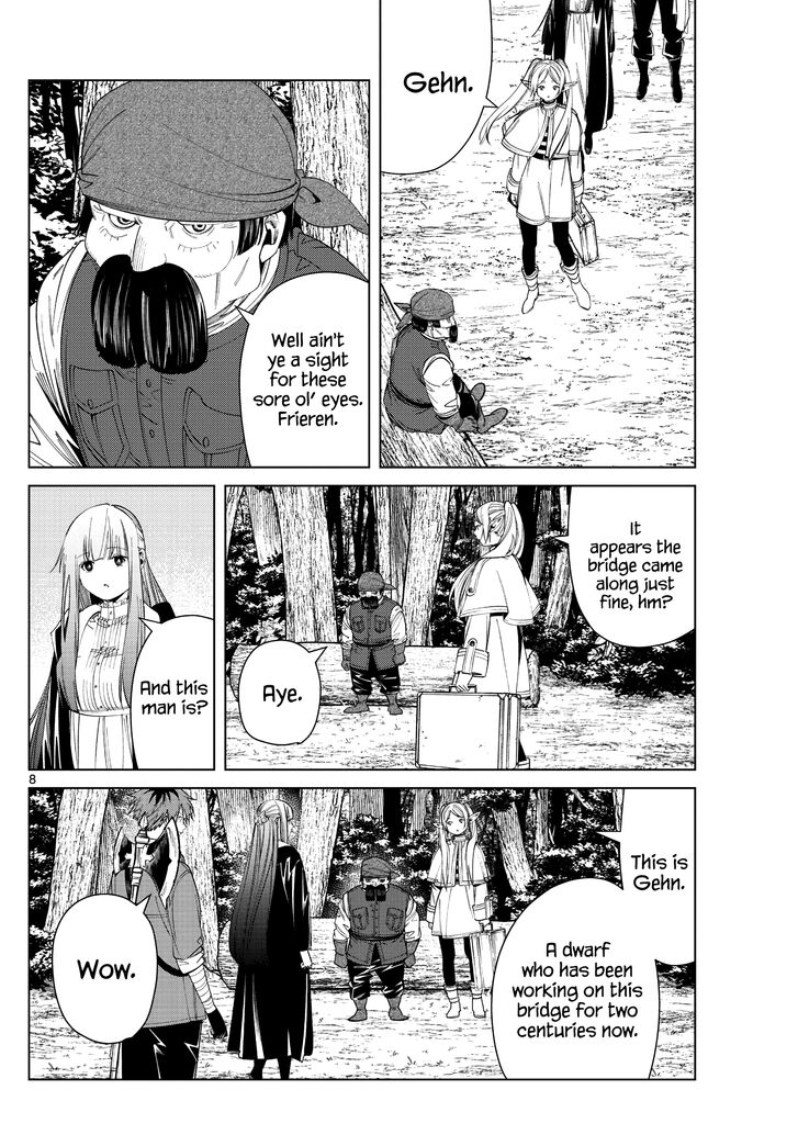 Sousou no Frieren Chapter 79 page 8 - Chapter 79: The Great Tor Canyon