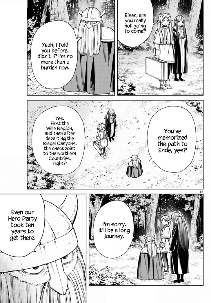 Sousou no Frieren Chapter 8 page 15 - Chapter 8: One One-Hundredth