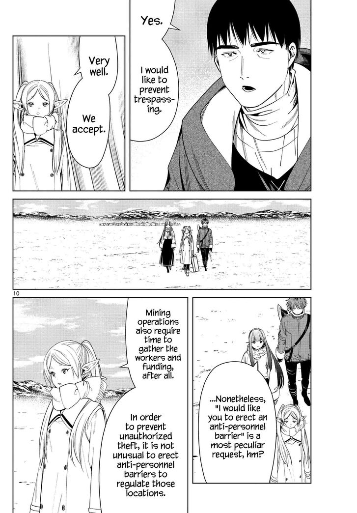 Sousou no Frieren Chapter 80 page 10 - Chapter 80: Holy Snow Crystals