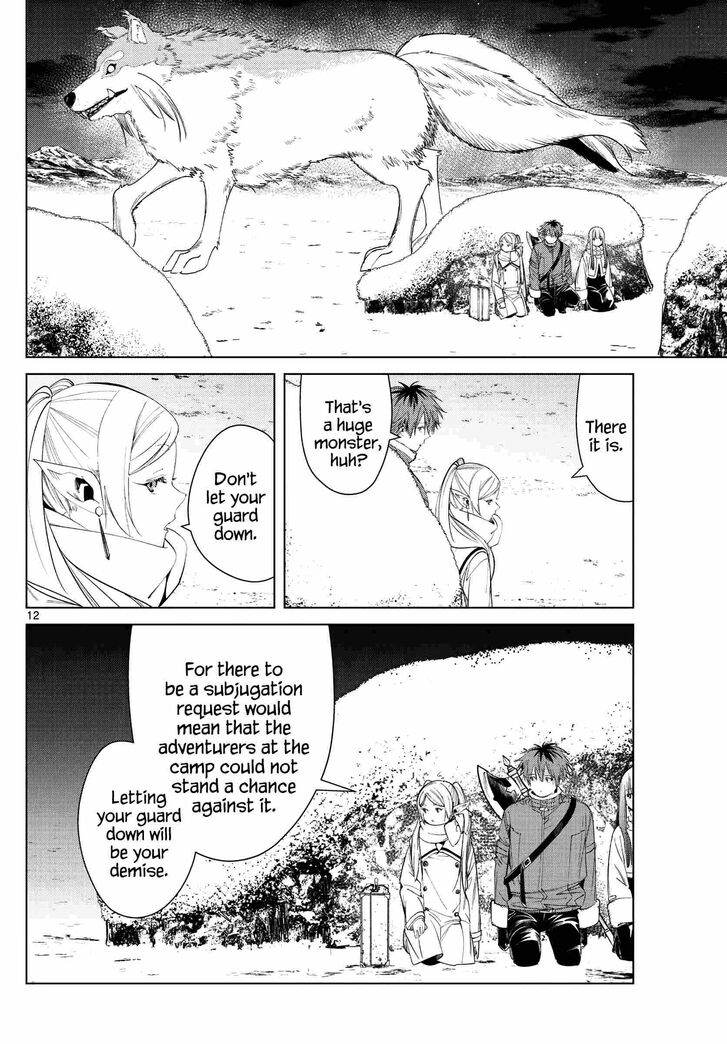 Sousou no Frieren Chapter 80 page 12 - Chapter 80: Holy Snow Crystals