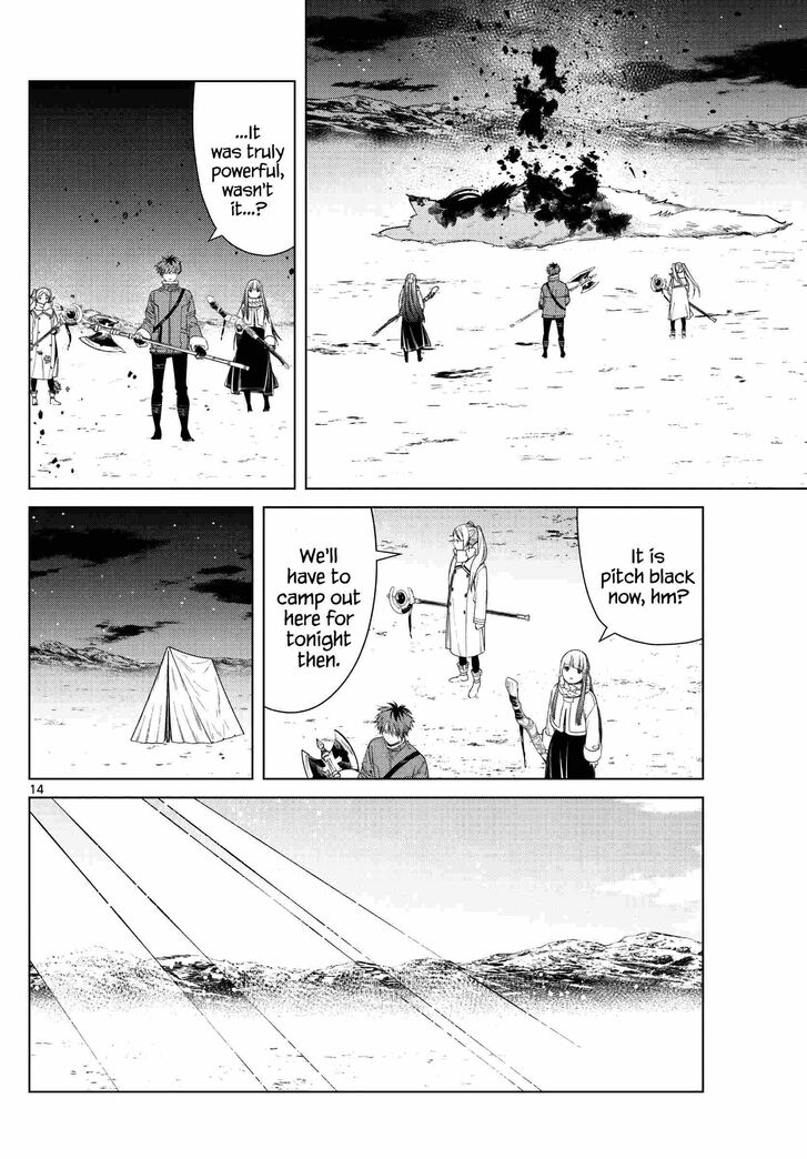Sousou no Frieren Chapter 80 page 14 - Chapter 80: Holy Snow Crystals