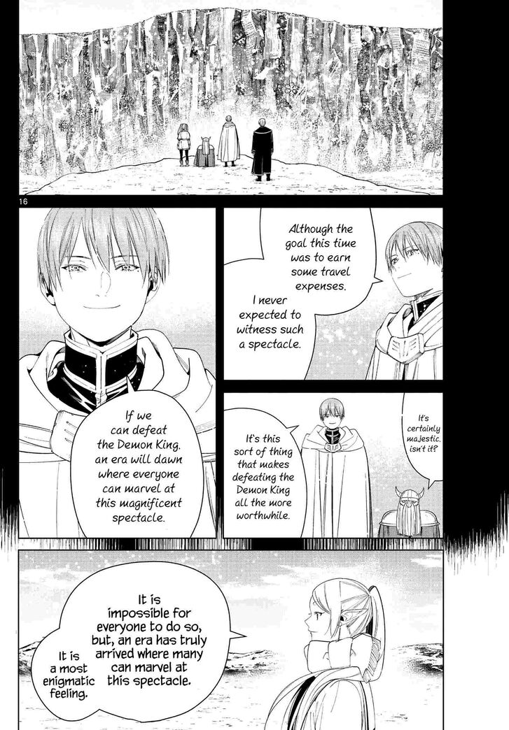 Sousou no Frieren Chapter 80 page 16 - Chapter 80: Holy Snow Crystals