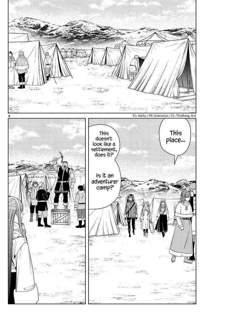 Sousou no Frieren Chapter 80 page 4 - Chapter 80: Holy Snow Crystals