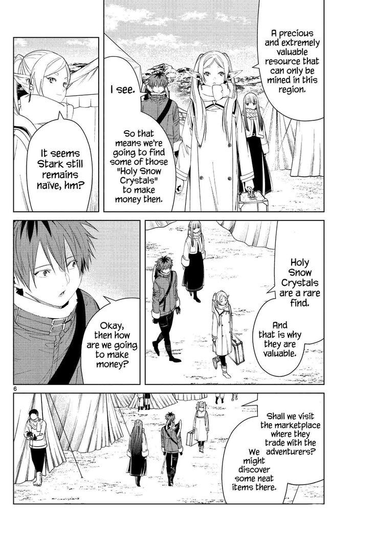 Sousou no Frieren Chapter 80 page 6 - Chapter 80: Holy Snow Crystals