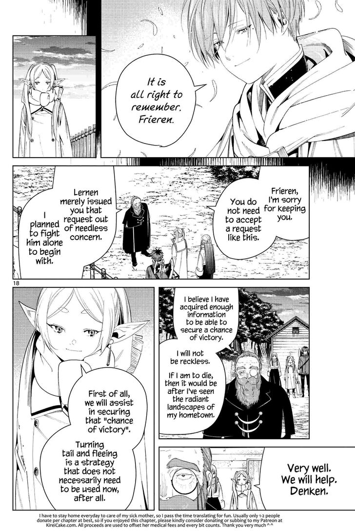 Sousou no Frieren Chapter 81 page 18 - Chapter 81: The Golden Land