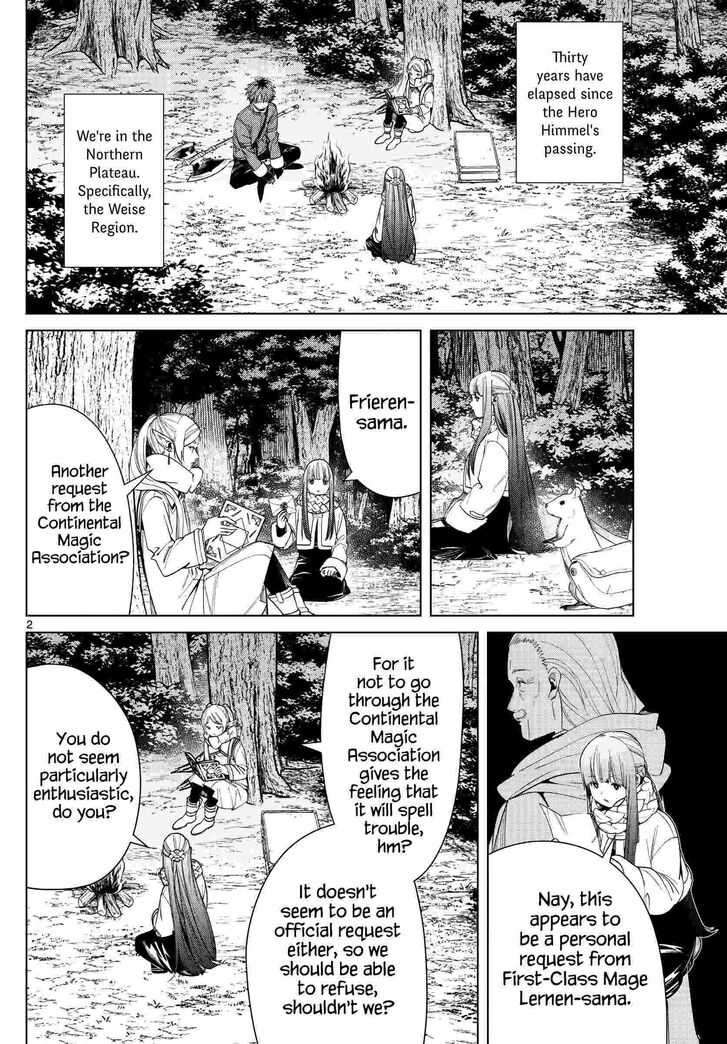 Sousou no Frieren Chapter 81 page 2 - Chapter 81: The Golden Land