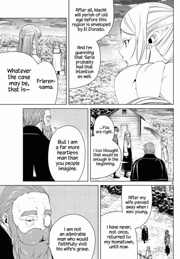 Sousou no Frieren Chapter 81 page 9 - Chapter 81: The Golden Land
