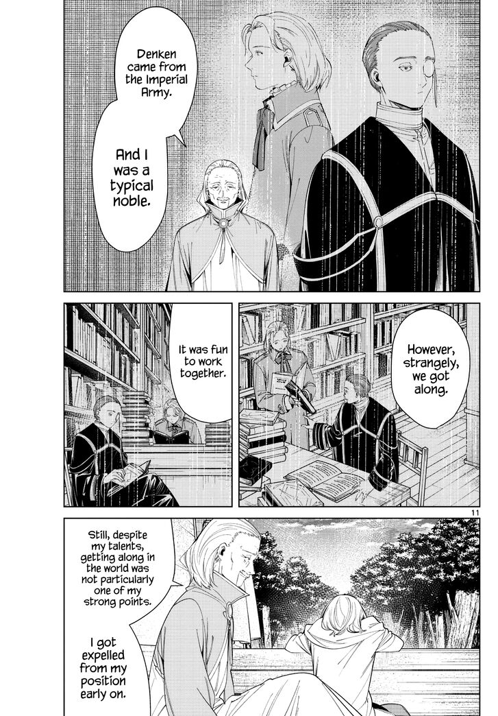 Sousou no Frieren Chapter 82 page 11 - Chapter 82: Diagoldze—The Spell to Transmute All Creation into Gold