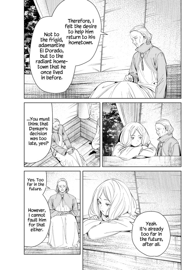 Sousou no Frieren Chapter 82 page 15 - Chapter 82: Diagoldze—The Spell to Transmute All Creation into Gold