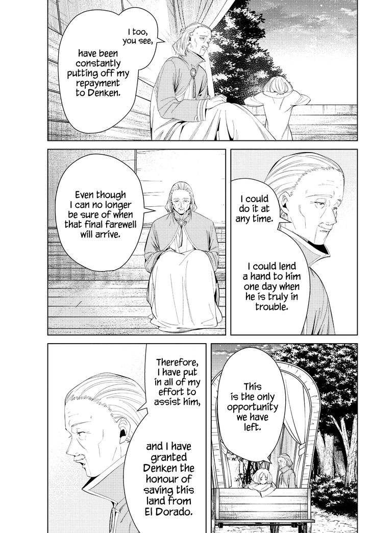 Sousou no Frieren Chapter 82 page 17 - Chapter 82: Diagoldze—The Spell to Transmute All Creation into Gold