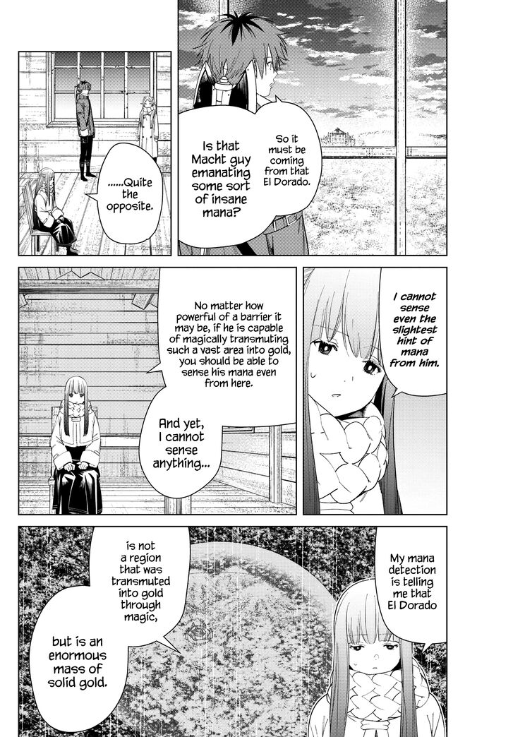 Sousou no Frieren Chapter 82 page 4 - Chapter 82: Diagoldze—The Spell to Transmute All Creation into Gold