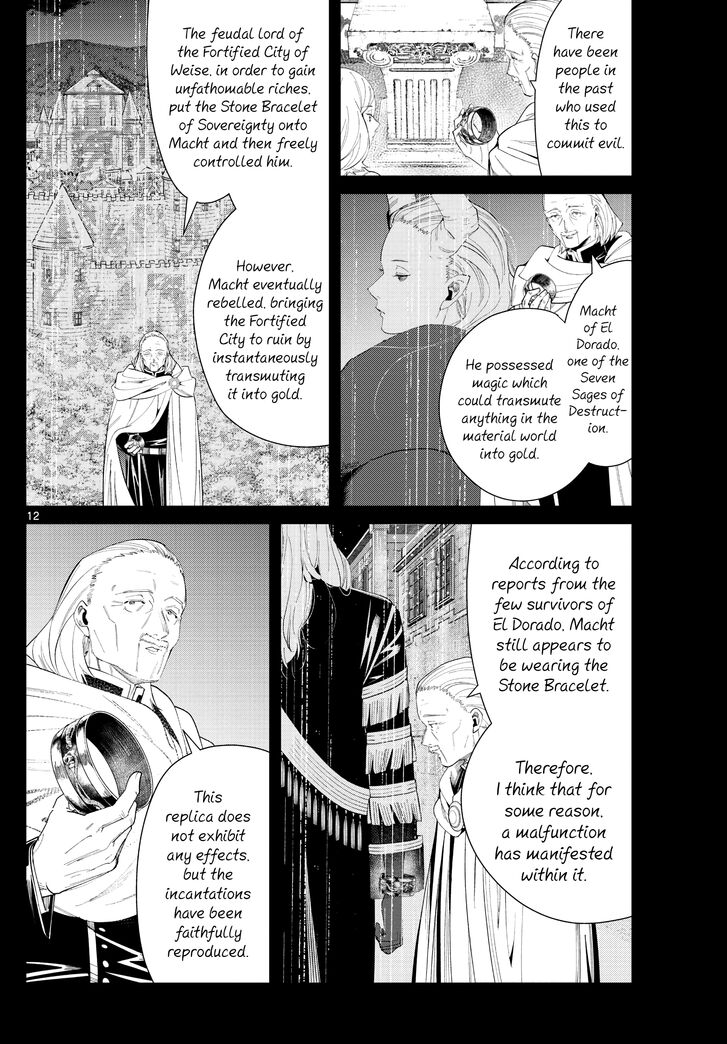 Sousou no Frieren Chapter 83 page 12 - Chapter 83: Stone Bracelet of Servitude