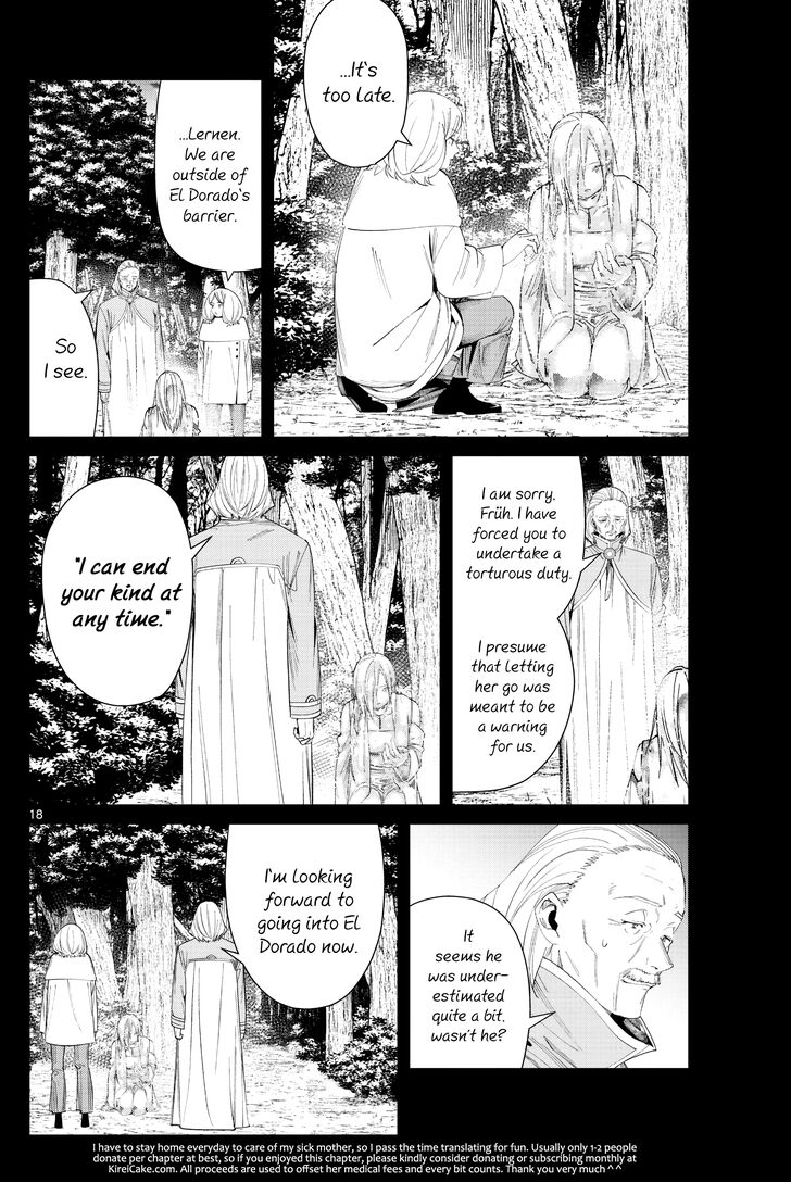 Sousou no Frieren Chapter 83 page 18 - Chapter 83: Stone Bracelet of Servitude