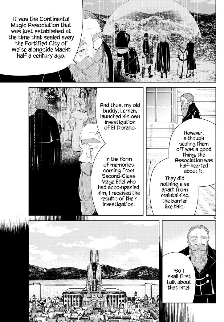 Sousou no Frieren Chapter 83 page 5 - Chapter 83: Stone Bracelet of Servitude