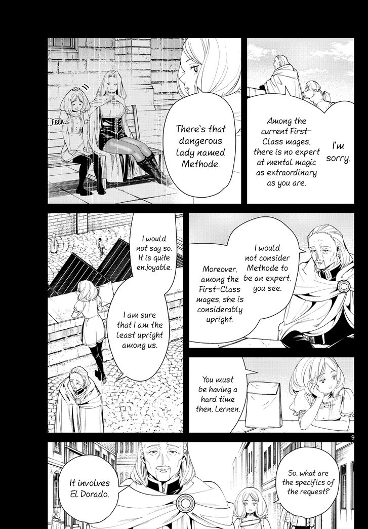 Sousou no Frieren Chapter 83 page 9 - Chapter 83: Stone Bracelet of Servitude