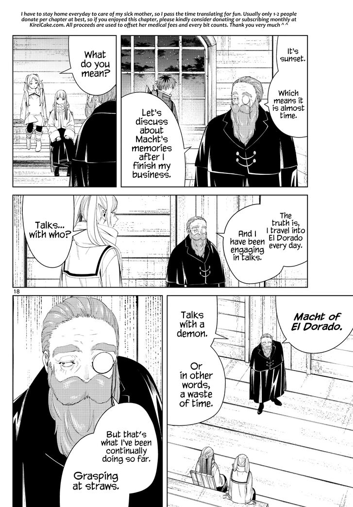 Sousou no Frieren Chapter 85 page 18 - Chapter 85: Malice