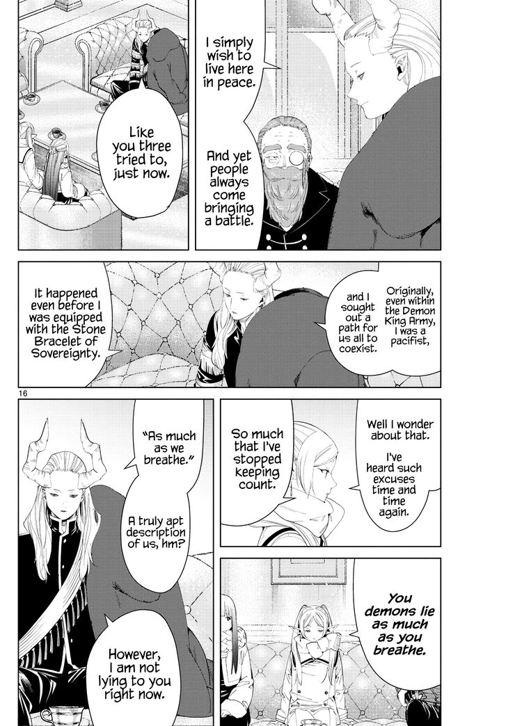 Sousou no Frieren Chapter 86 page 16 - Chapter 86: Discussions