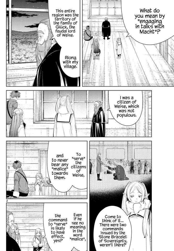 Sousou no Frieren Chapter 86 page 2 - Chapter 86: Discussions
