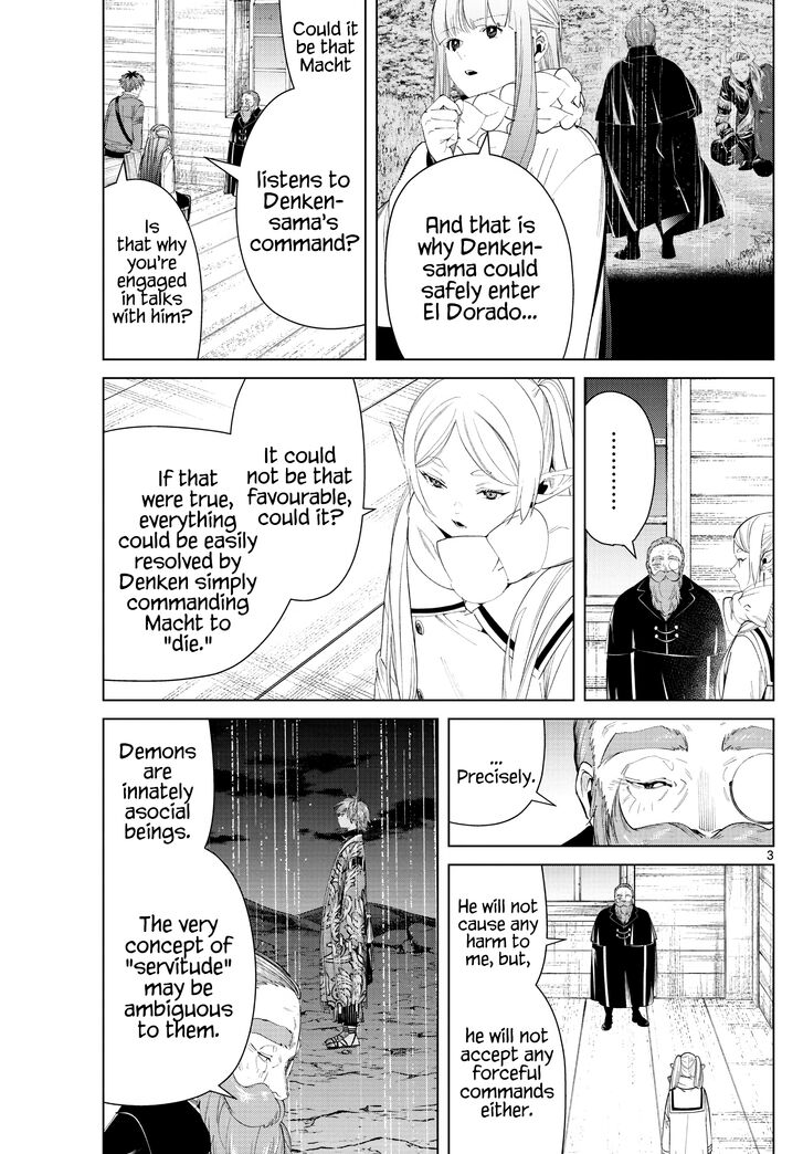 Sousou no Frieren Chapter 86 page 3 - Chapter 86: Discussions