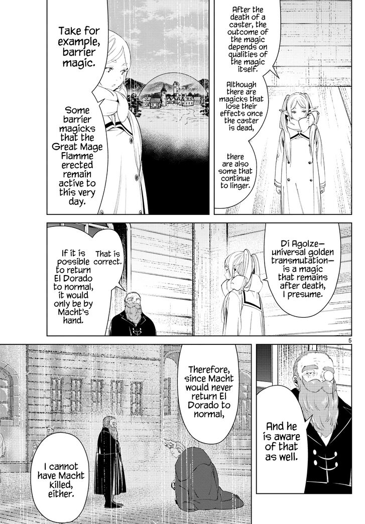 Sousou no Frieren Chapter 86 page 5 - Chapter 86: Discussions