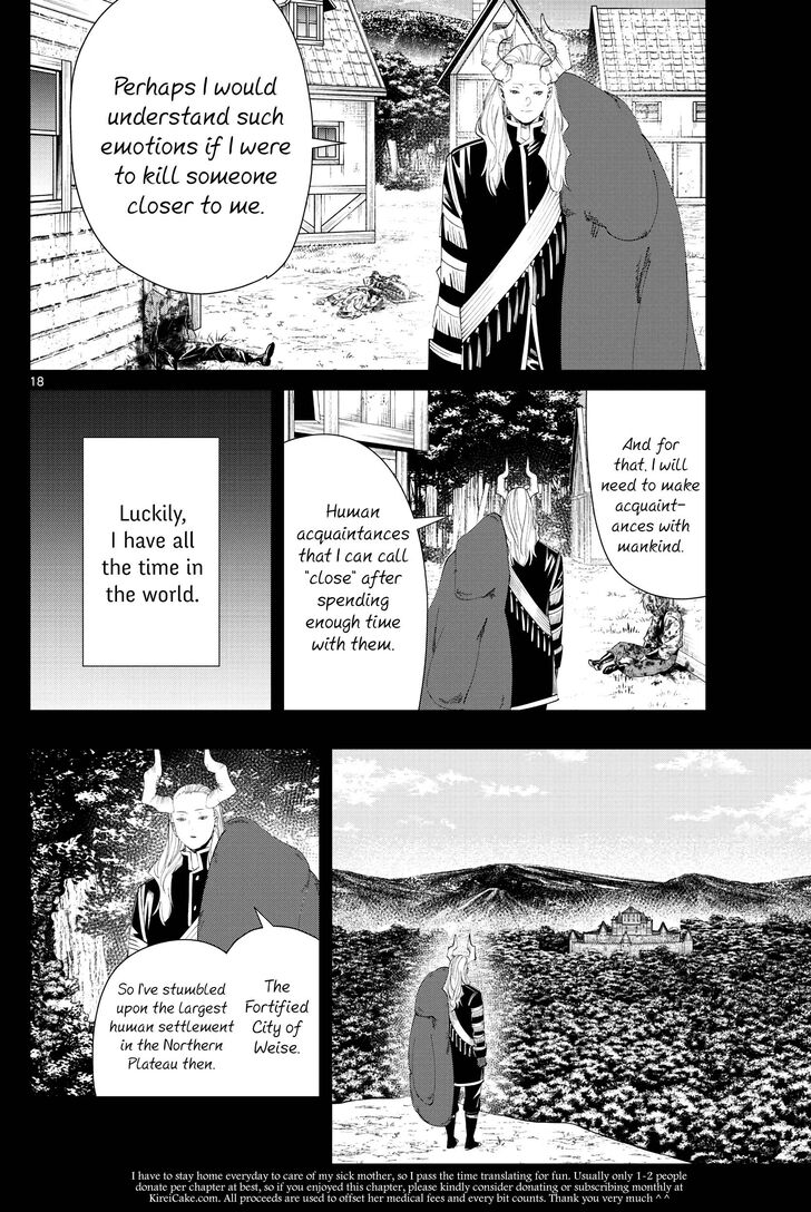 Sousou no Frieren Chapter 89 page 18 - Chapter 89: Guilt