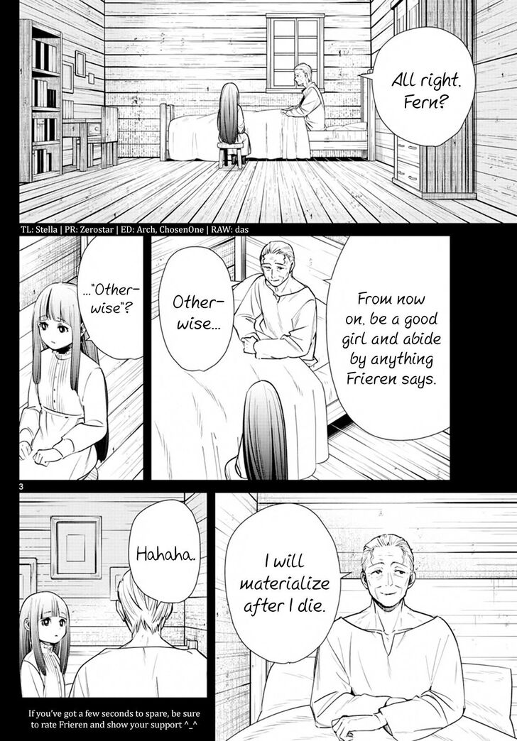 Sousou no Frieren Chapter 9 page 3 - Chapter 9: Phantoms of the Dead
