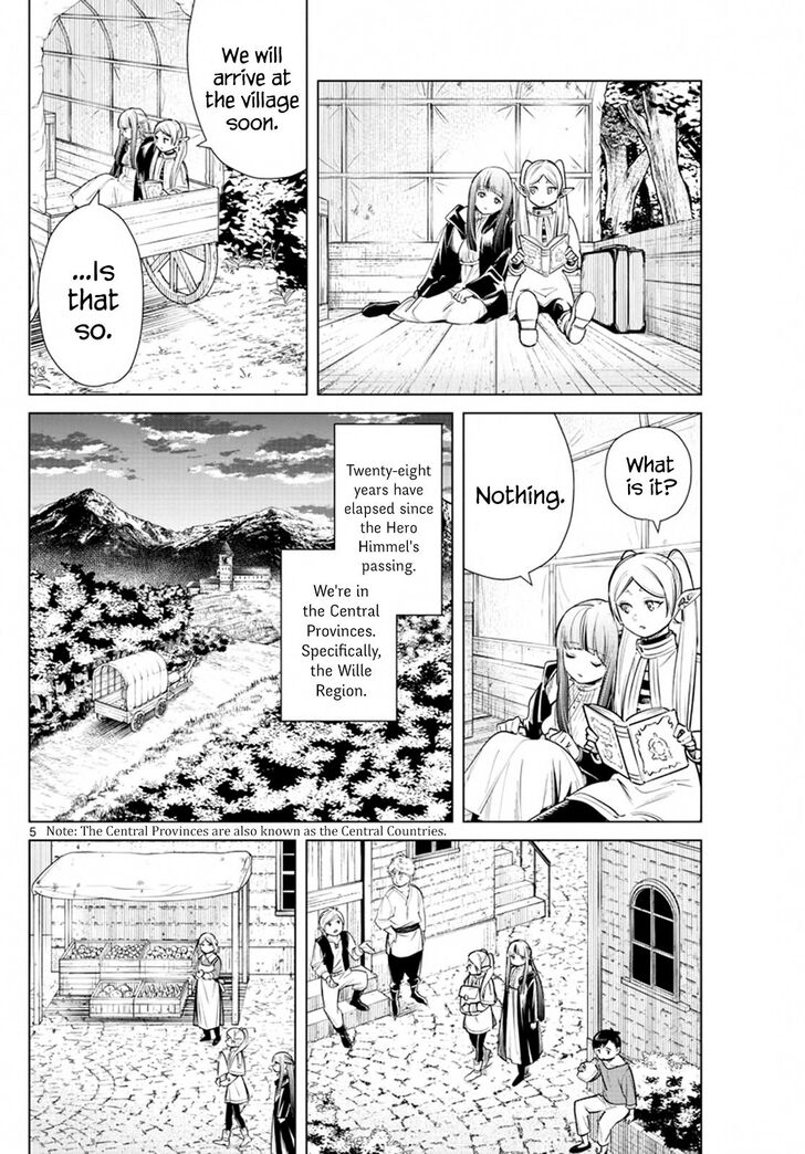 Sousou no Frieren Chapter 9 page 5 - Chapter 9: Phantoms of the Dead