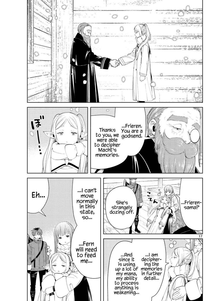 Sousou no Frieren Chapter 93 page 17 - Chapter 93: The Great Barrier