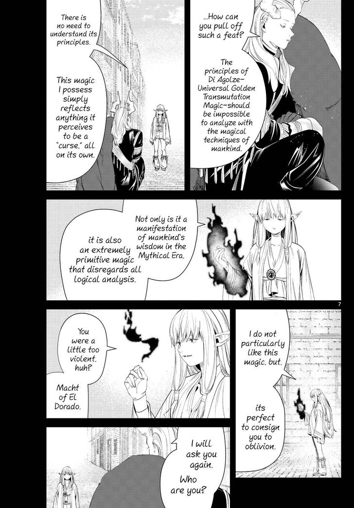 Sousou no Frieren Chapter 93 page 7 - Chapter 93: The Great Barrier