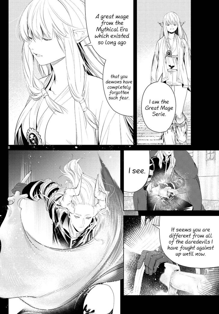 Sousou no Frieren Chapter 93 page 8 - Chapter 93: The Great Barrier