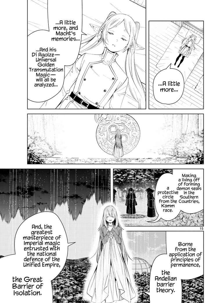 Sousou no Frieren Chapter 94 page 15 - Chapter 94: Analysis