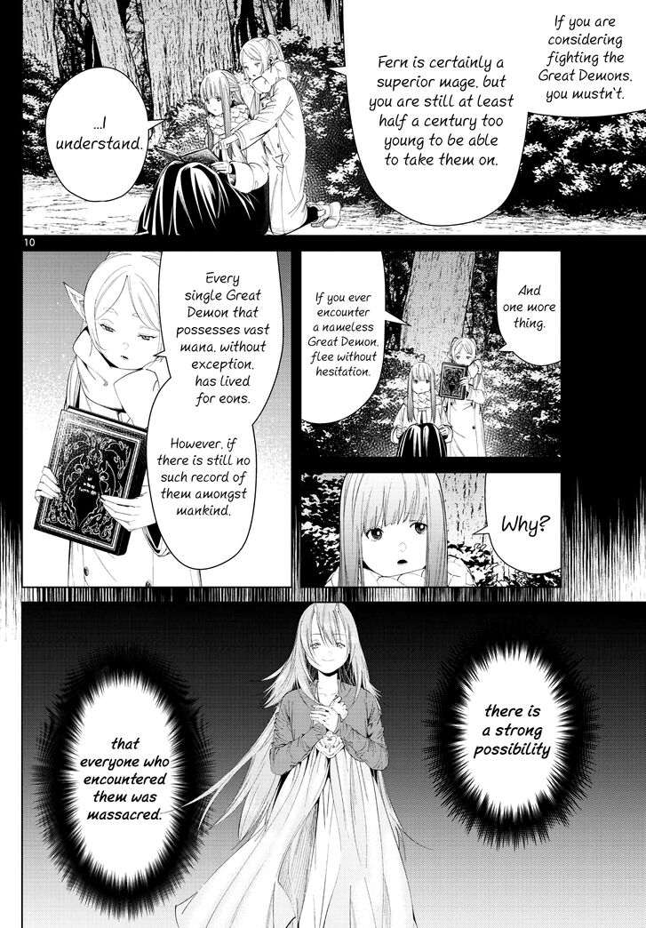 Sousou no Frieren Chapter 95 page 10 - Chapter 95: Nameless Greater Demon