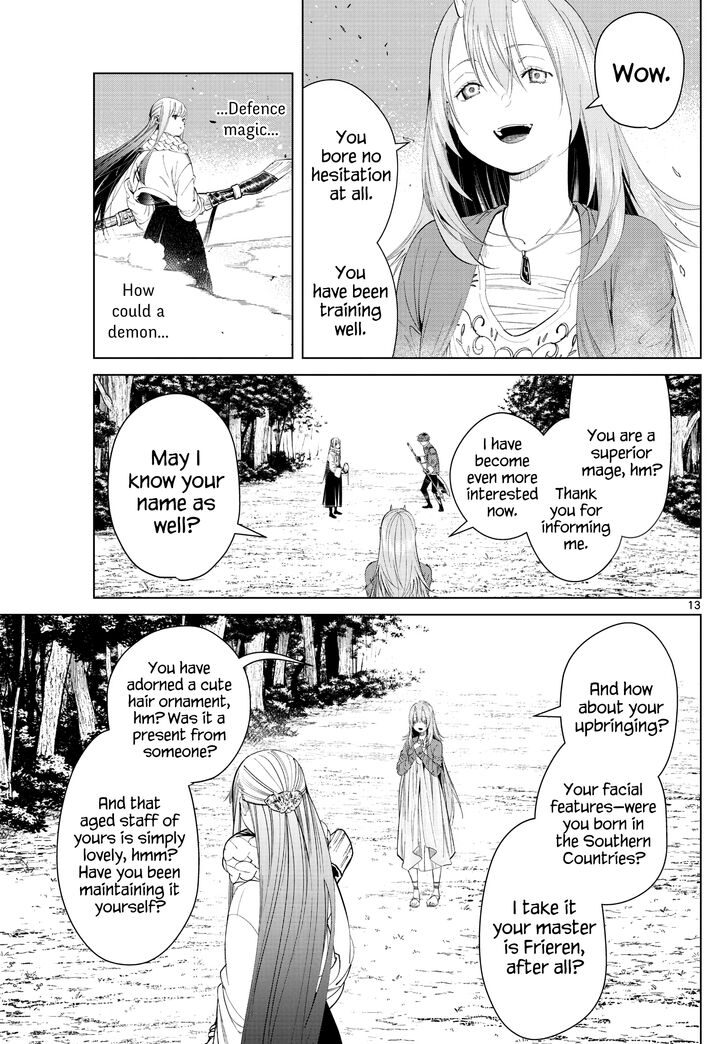 Sousou no Frieren Chapter 95 page 13 - Chapter 95: Nameless Greater Demon