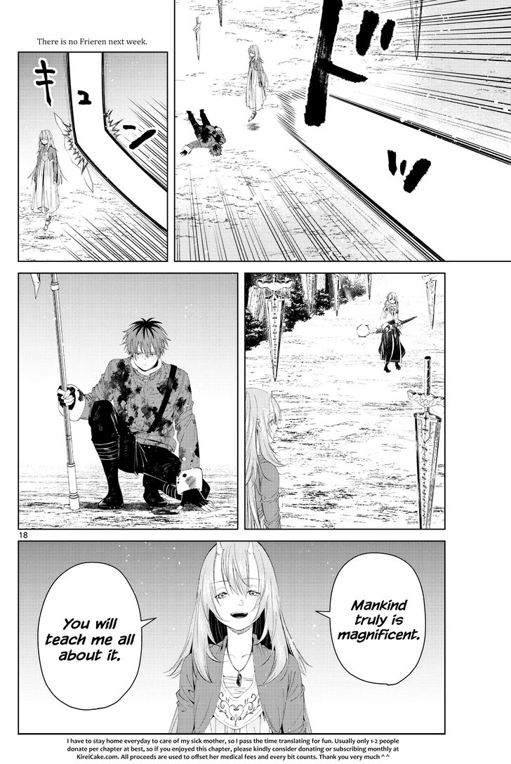 Sousou no Frieren Chapter 95 page 18 - Chapter 95: Nameless Greater Demon