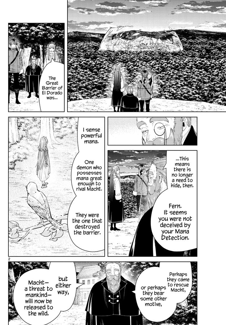 Sousou no Frieren Chapter 95 page 2 - Chapter 95: Nameless Greater Demon