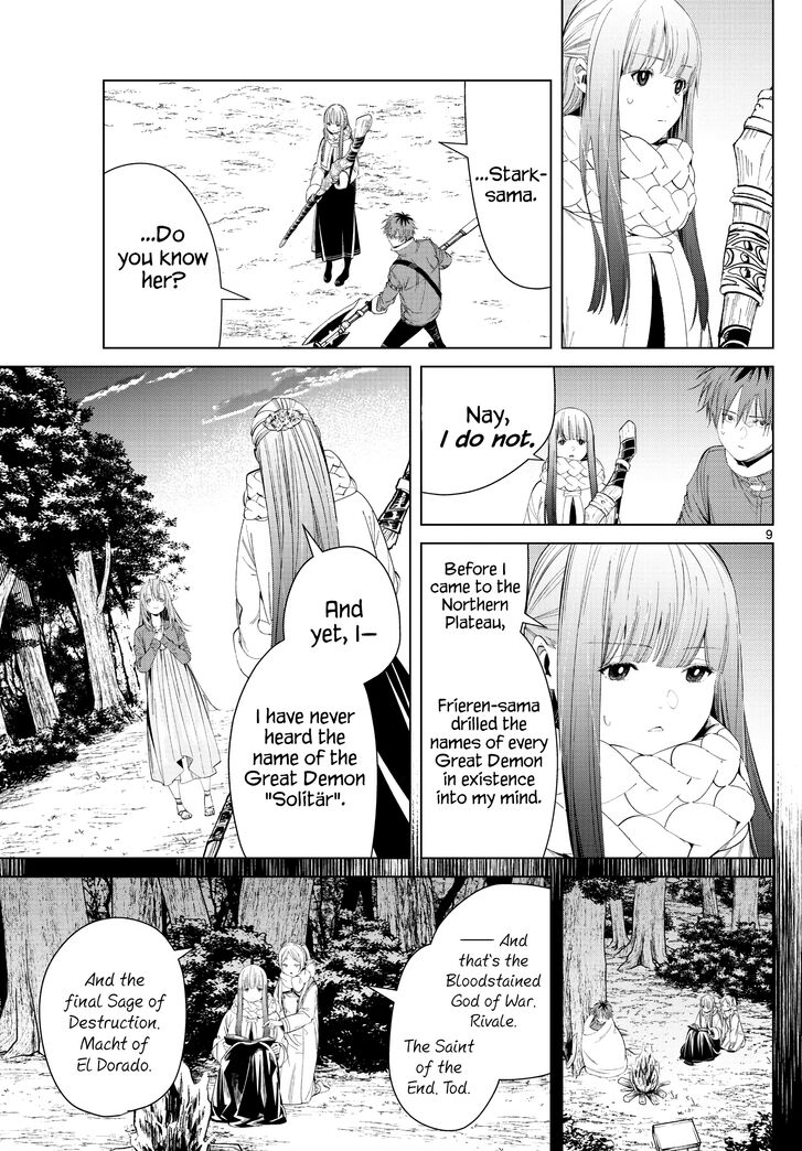 Sousou no Frieren Chapter 95 page 9 - Chapter 95: Nameless Greater Demon