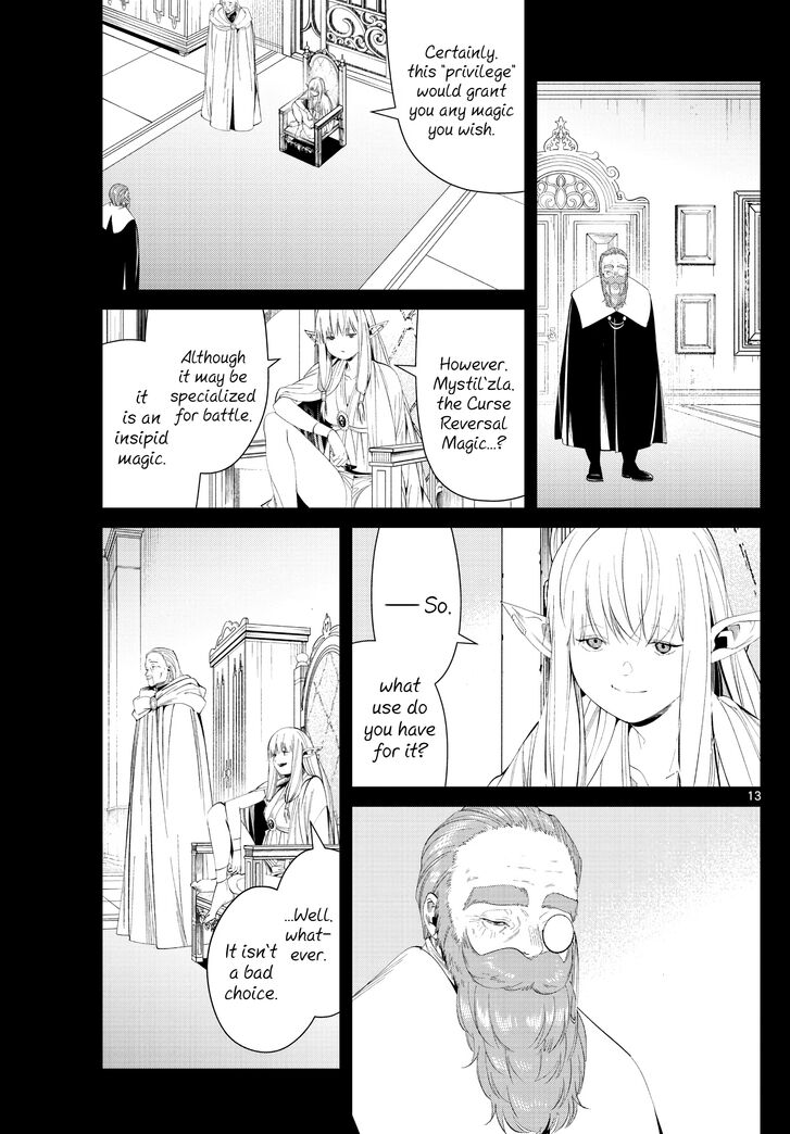 Sousou no Frieren Chapter 96 page 13 - Chapter 96: Master and Apprentice