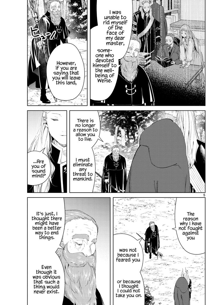 Sousou no Frieren Chapter 96 page 5 - Chapter 96: Master and Apprentice