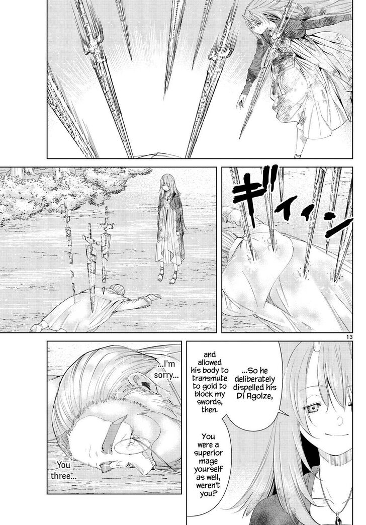 Sousou no Frieren Chapter 97 page 13 - Chapter 97: Observation
