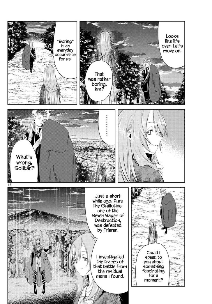 Sousou no Frieren Chapter 97 page 16 - Chapter 97: Observation