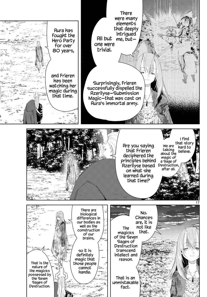Sousou no Frieren Chapter 97 page 17 - Chapter 97: Observation