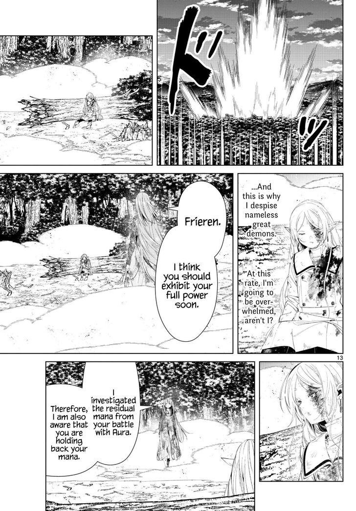 Sousou no Frieren Chapter 99 page 13 - Chapter 99: Offense and Defense