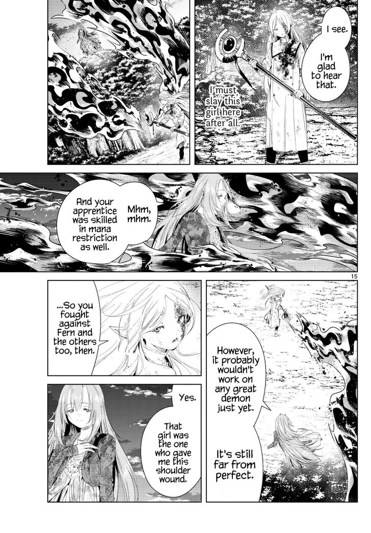 Sousou no Frieren Chapter 99 page 15 - Chapter 99: Offense and Defense