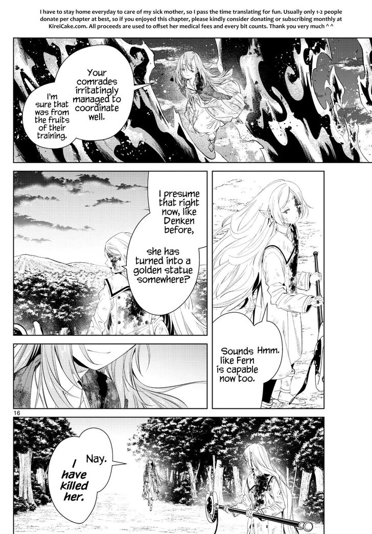 Sousou no Frieren Chapter 99 page 16 - Chapter 99: Offense and Defense