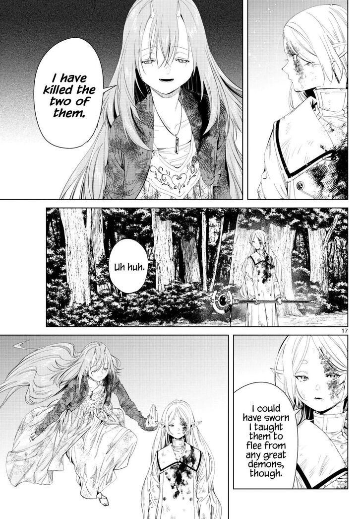 Sousou no Frieren Chapter 99 page 17 - Chapter 99: Offense and Defense
